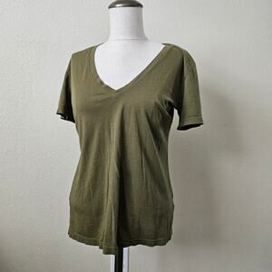 Cotton Citizen Standard V-Neck Tee Small